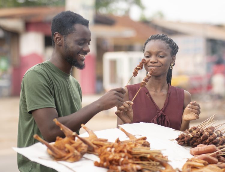 friends-eating-street-food-in-lagos