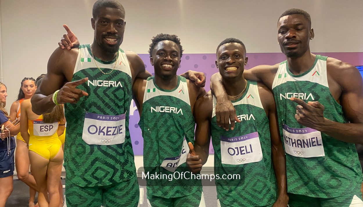 Paris Olympics: Team Nigeria Disqualified from Men's 4x400m Relay Final