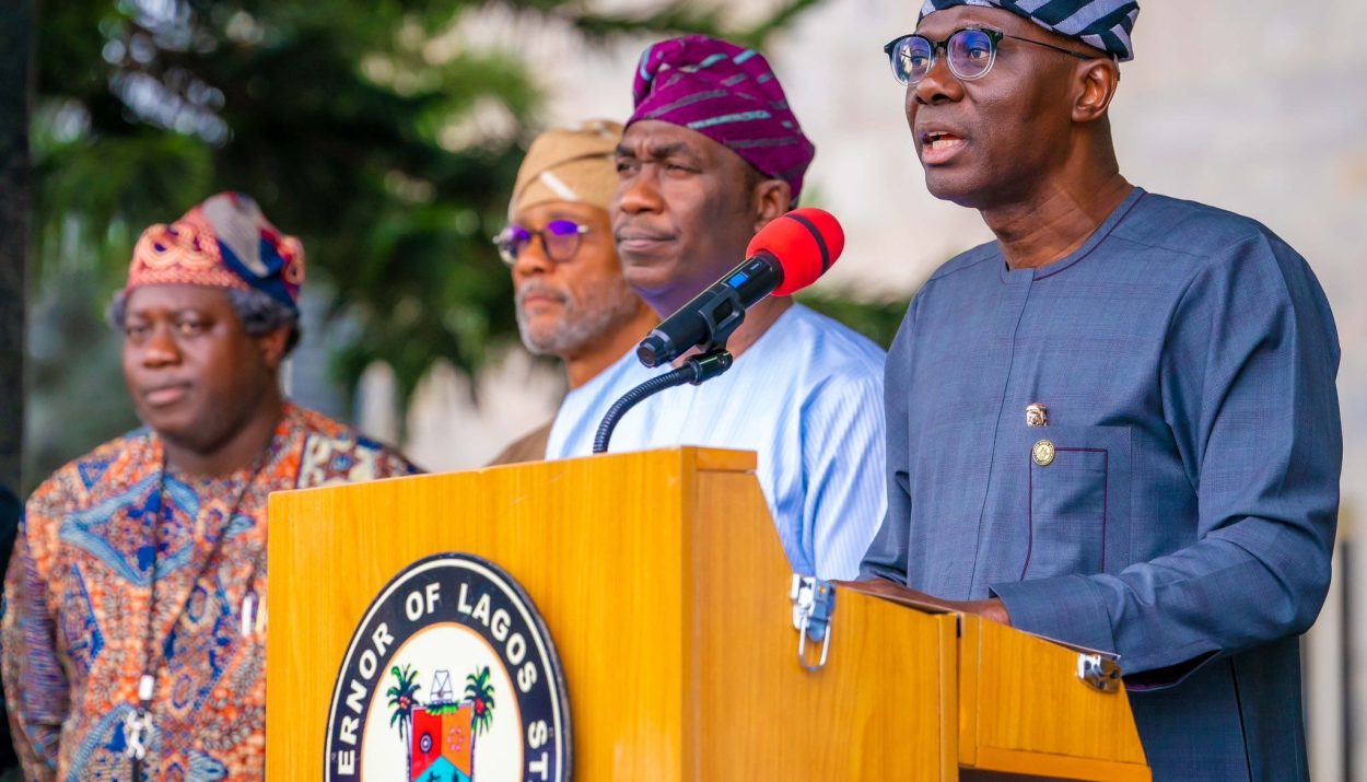 Babajide Sanwo-Olu, Governor of Lagos State.