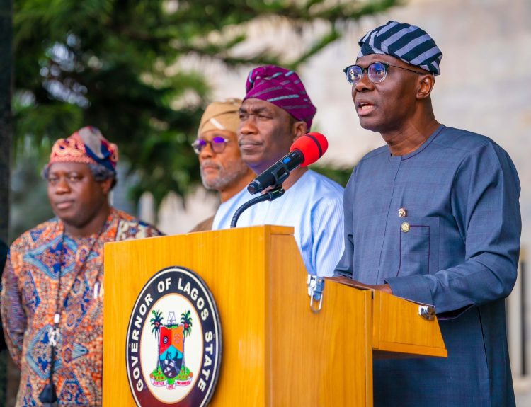 Babajide Sanwo-Olu, Governor of Lagos State.