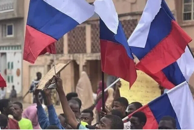 Russia Reacts to Use of Its Flag by Nigerian Protesters