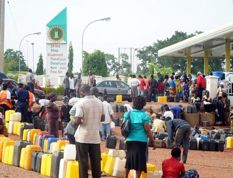 NNPC Blames Rain and Thunderstorms for Fuel Scarcity