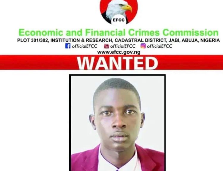 EFCC Declares 26-Year-Old Ibrahim Mohammed Wanted for Allegedly Stealing Commission’s Vehicle