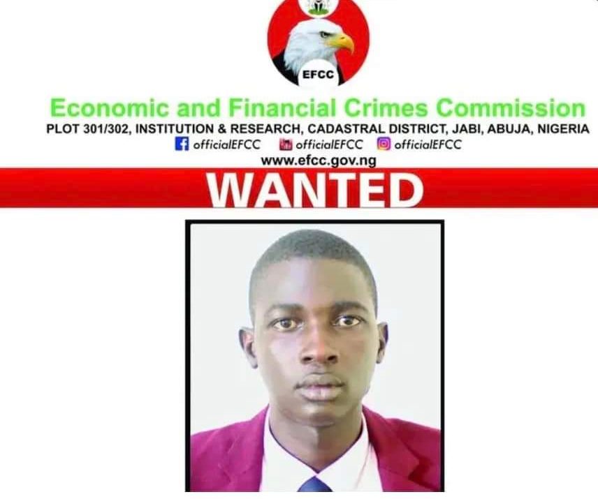 EFCC Declares 26-Year-Old Ibrahim Mohammed Wanted for Allegedly Stealing Commission’s Vehicle