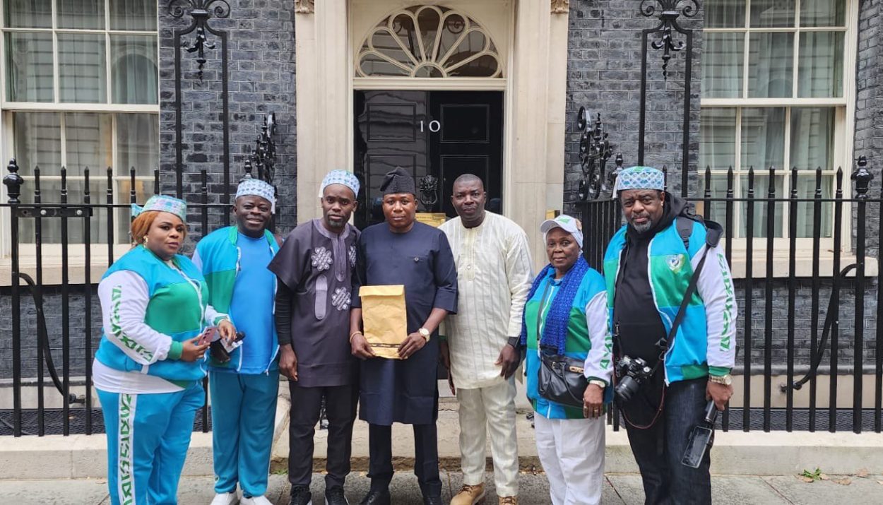 Sunday Igboho Submits Petition to UK Prime Minister for Support on Yoruba Nation Agitation