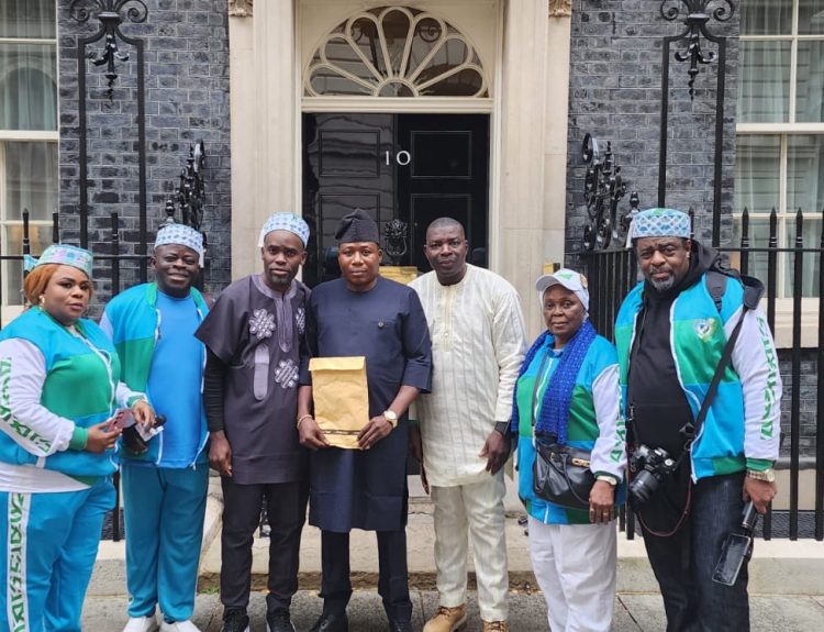 Sunday Igboho Submits Petition to UK Prime Minister for Support on Yoruba Nation Agitation