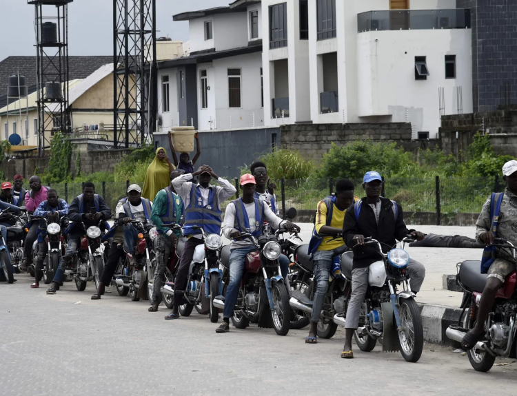 Surviving Lagos Traffic with Okada Riders